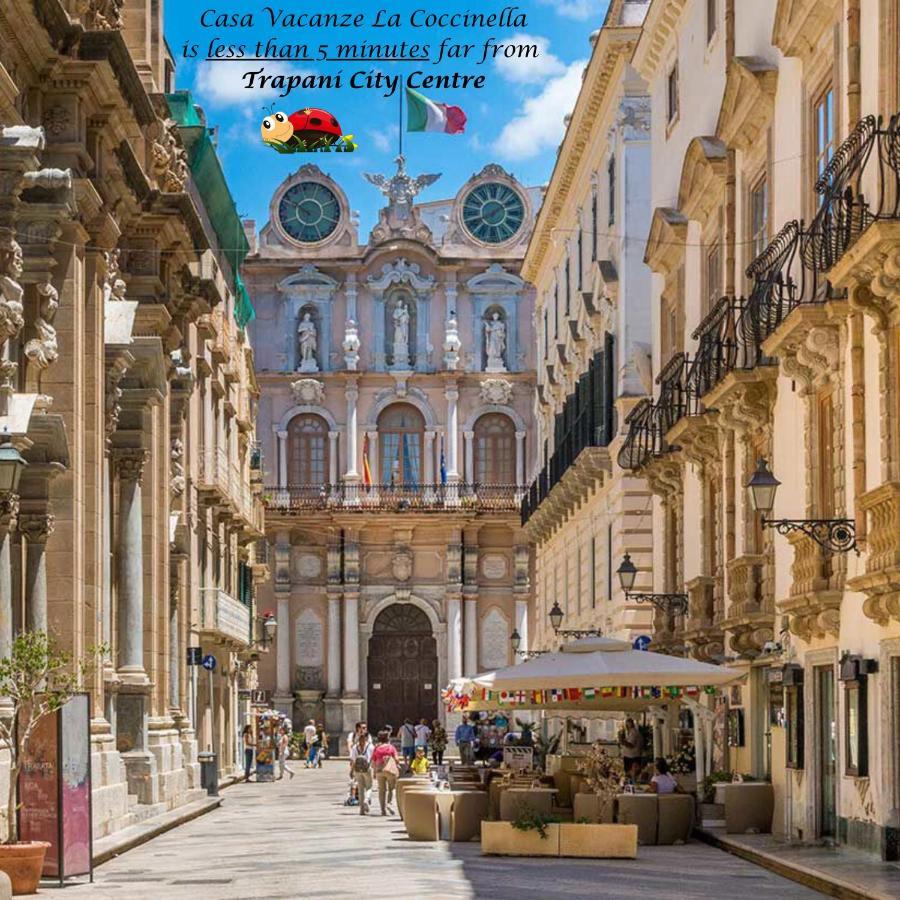 Casa Vacanze La Coccinella Trapani Eksteriør billede